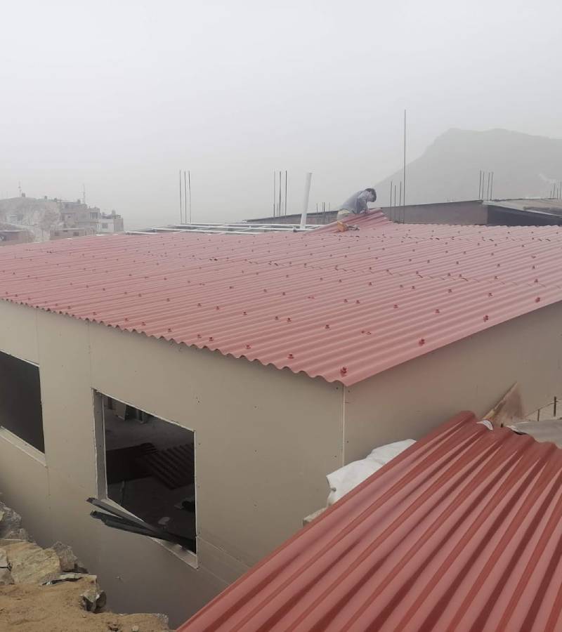 Cielo raso en drywall con luces empotradas en techo